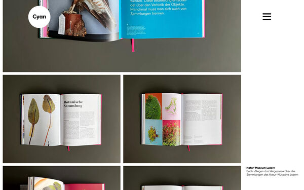 Cyan Website Projekte